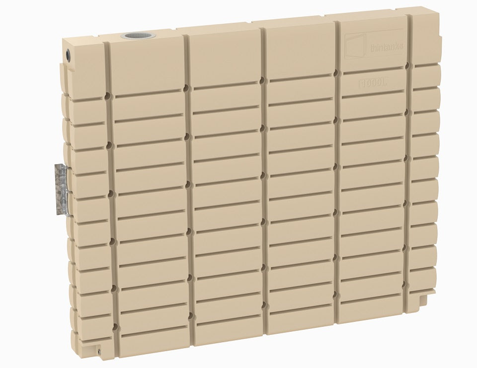 Thin Tanks : Recuperateur eau de pluie haut de gamme